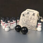 Personalised Snowman Ten Pin Bowling Kit In A Gift Bag, thumbnail 1 of 3