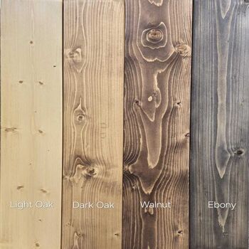 Trevon Solid Wood Dining Table With Wooden Square Legs, 3 of 10