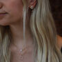 Everly Sun And Star Double Layer Necklace, thumbnail 7 of 7