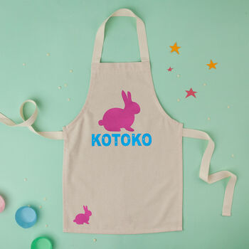 Personalised Easter Bunny Apron, 5 of 6