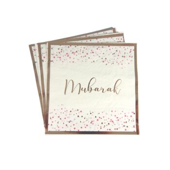 Rose Gold Mubarak Party In A Box Decorations, 9 of 11