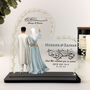 Muslim Couple “Created In Pairs” Heart Plaque, thumbnail 1 of 9