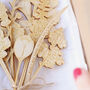 Personalised Wooden Flower Bouquet Letterbox Gift, thumbnail 4 of 9