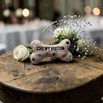 Bone Shaped Squeaky Small Dog Toy, 5 of 6