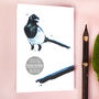 Inky Magpie Notebook, thumbnail 4 of 7