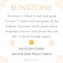 Sunstone Star Necklace, thumbnail 7 of 11