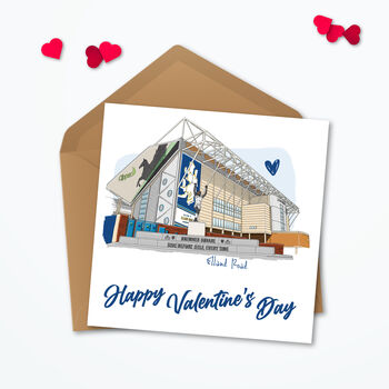 Valentines Leeds Utd Personalised Card, 4 of 5