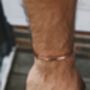 Rose Personalised Cuff Bracelet, thumbnail 2 of 3