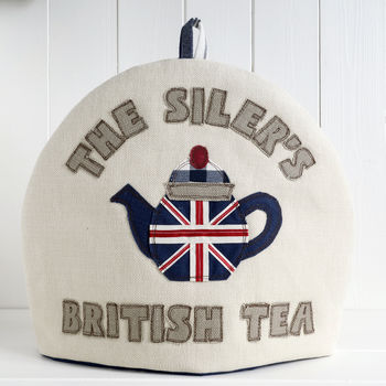Personalised Family Name Tea Cosy Gift, 8 of 11