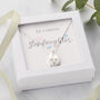 Personalised Necklace For Stepdaughter With Birthstone, thumbnail 1 of 6
