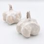 Home Decor Accessory Handmade Ceramic Garlic, thumbnail 3 of 11