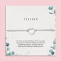 Teacher Bracelet | Thank You Teacher, thumbnail 1 of 8