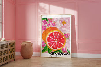 Grapefruit Kitchen Print, 3 of 10