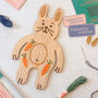 Learn To Sew Rabbit Kit Craft Kit For Kids, thumbnail 5 of 8