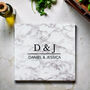 Personalised Christmas Glass Chopping Board, thumbnail 5 of 5