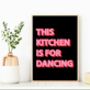 Kitchen Dancing Print, thumbnail 8 of 10
