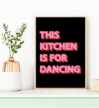 Kitchen Dancing Print, 8 of 10