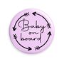Baby On Board Button Badge, thumbnail 3 of 5