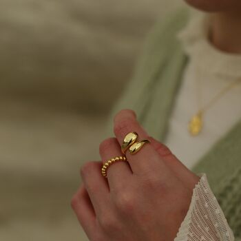 Cicely Ring In Gold, 2 of 5