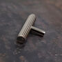 Solid Brass Nickel Hammered Cabinet Pull Handles, thumbnail 4 of 12