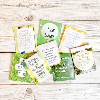 Golfer Gifts: Tea Giftset For Golf Lovers, 2 of 10