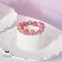 Personalised Gift Box Of Rose Cake Candle, thumbnail 1 of 3