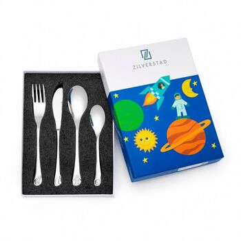 Childrens Cutlery Set Gift Boxed Stainless Steel, 12 of 12