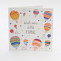 A 'Welcome Little One' New Baby Card, thumbnail 2 of 4