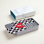 Personalised Heart Checker Playing Cards In A Tin, thumbnail 2 of 7