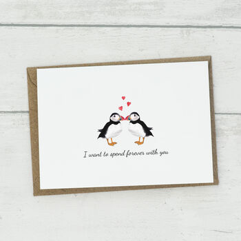 Puffin Love Card, 2 of 3