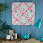 Floral Fabric Notice Board, thumbnail 1 of 4