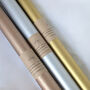 100% Recycled Metallic Gift Wrap Paper Three Mtr Roll In Gold, Silver Or Rose, thumbnail 1 of 4