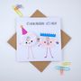 Happy Birthday Let's Party Greeting Card, thumbnail 2 of 2