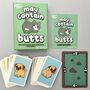 May Contain Butts Matching Card Game, thumbnail 1 of 5