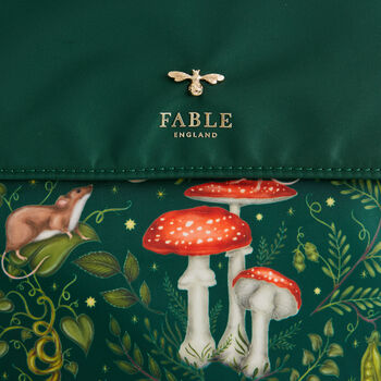 Catherine Rowe Into The Woods Green Backpack, 6 of 6