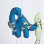 Dinosaur Mobile Beginner Felt Craft Kit, thumbnail 4 of 6