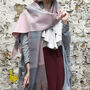 Personalised Brushed Check Chunky Blanket Scarf, thumbnail 8 of 12