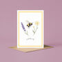 Bumblebee Just To Say Card, thumbnail 2 of 6