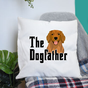 The Dogfather Cushion Cover Gift, 10 of 12
