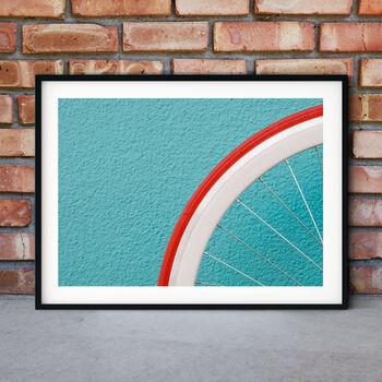 Abstract Bicycle Wheel Photography Print, 2 of 2