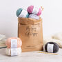 Personalised Baby Sweater Easy Knitting Kit, thumbnail 9 of 9