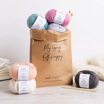Personalised Baby Sweater Easy Knitting Kit, 9 of 9
