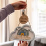 Personalised Cloud Nursery Sign New Baby Gift, thumbnail 2 of 5