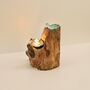 Molten Glass Double Tealight Candle Holder, thumbnail 2 of 9
