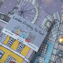 London Christmas Tea Towel, thumbnail 2 of 3