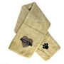 Personalised Heart Brown Microfiber Pet Towel, thumbnail 6 of 6