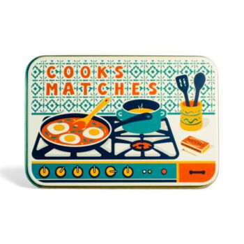 Match Tin Storage Box Candle Home Kitchen Accessory Matches | Cook's Matches, 2 of 5