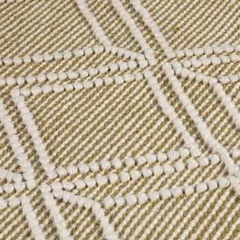 Grassington Indoor Outdoor Olive Rug, 3 of 4