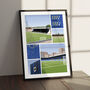 Afc Wimbledon Views Of Plough Lane Poster, thumbnail 1 of 7