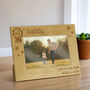 Personalised N.One 6x4 Landscape Wooden Photo Frame, thumbnail 1 of 5